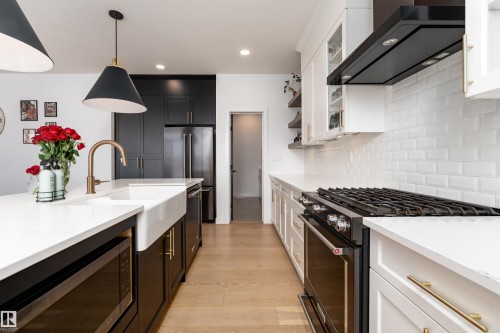 39 Jacobs Close, St. Albert, AB - Indoor Photo Showing Kitchen With Upgraded Kitchen