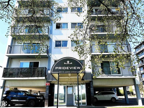 103 8310 Jasper Avenue, Edmonton, AB - Outdoor With Balcony