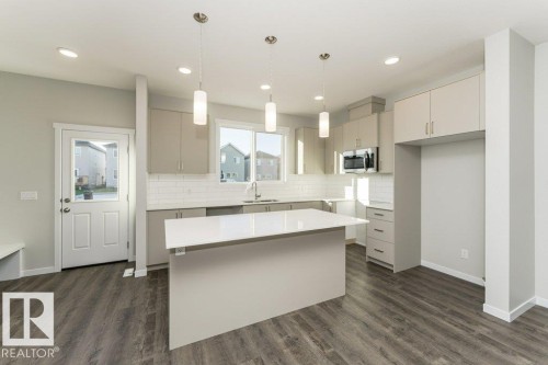 6409 63 Street, Beaumont, AB - Indoor Photo Showing Kitchen With Upgraded Kitchen