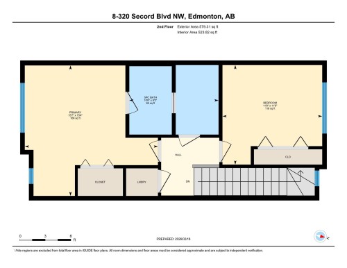 View of property floor plan - 8 320 Secord Boulevard, Edmonton, AB - Other