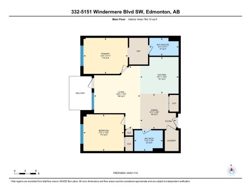 View of property floor plan - 332 5151 Windermere Boulevard, Edmonton, AB - Other