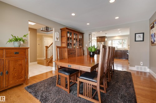 10997 131 Street, Edmonton, AB - Indoor Photo Showing Dining Room