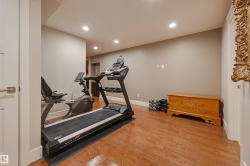 10997 131 Street, Edmonton, AB - Indoor Photo Showing Gym Room