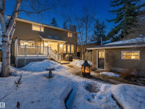 10997 131 Street, Edmonton, AB - Outdoor With Deck Patio Veranda