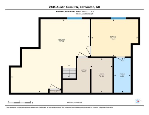 View of property floor plan - 2435 Austin Crescent, Edmonton, AB - Other