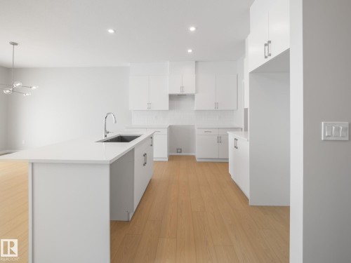 7103 177 Avenue, Edmonton, AB - Indoor Photo Showing Kitchen