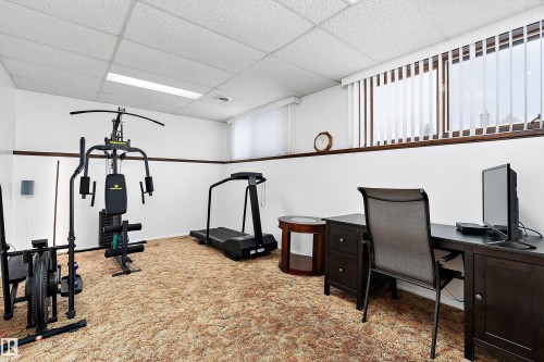 5 Groat Drive, Spruce Grove, AB - Indoor Photo Showing Gym Room