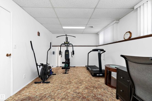 5 Groat Drive, Spruce Grove, AB - Indoor Photo Showing Gym Room