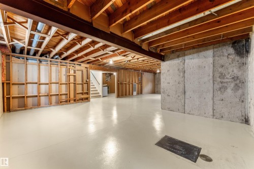 6915 87 Avenue, Edmonton, AB - Indoor Photo Showing Basement