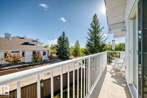 View of balcony - 777 Butterworth Drive, Edmonton, AB - Outdoor With Exterior