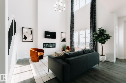 803 157 Avenue, Edmonton, AB - Indoor With Fireplace