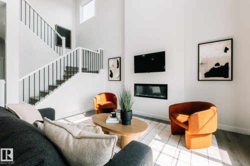 803 157 Avenue, Edmonton, AB - Indoor With Fireplace