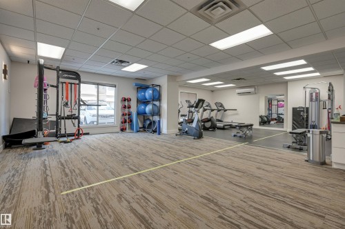 306 10909 103 Avenue, Edmonton, AB - Indoor Photo Showing Gym Room