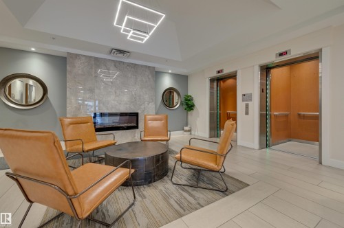 306 10909 103 Avenue, Edmonton, AB - Indoor With Fireplace