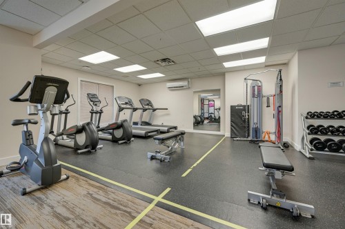 306 10909 103 Avenue, Edmonton, AB - Indoor Photo Showing Gym Room