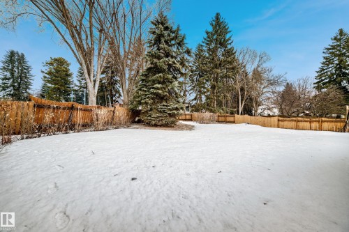 Snowy yard featuring a fenced backyard - 38 Lancaster Crescent, St. Albert, AB - Outdoor