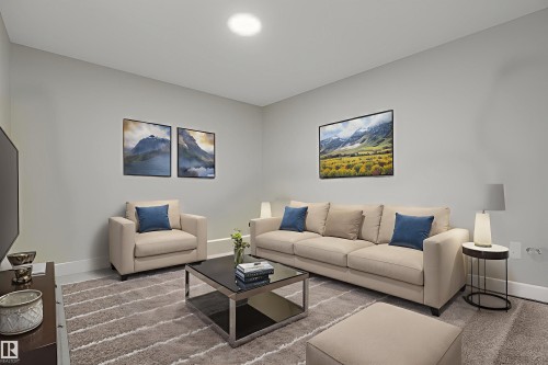 22829 95A Avenue, Edmonton, AB - Indoor Photo Showing Living Room