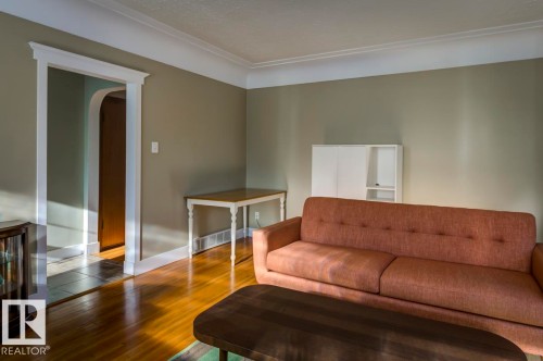10714 128 Street, Edmonton, AB - Indoor Photo Showing Living Room