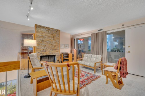 310 11220 99 Avenue, Edmonton, AB - Indoor With Fireplace