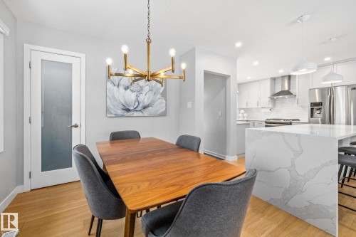 7622 153 Street, Edmonton, AB - Indoor Photo Showing Dining Room