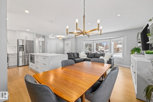 7622 153 Street, Edmonton, AB - Indoor Photo Showing Dining Room