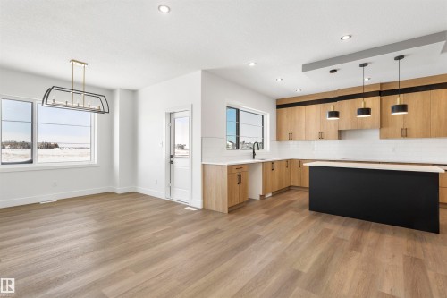 200 Basin Court, Leduc, AB - Indoor Photo Showing Kitchen