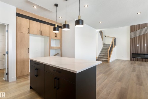 200 Basin Court, Leduc, AB - Indoor Photo Showing Kitchen