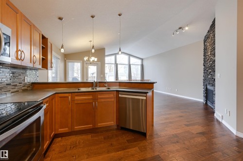 1514 Palmer Close, Edmonton, AB - Indoor Photo Showing Kitchen With Double Sink