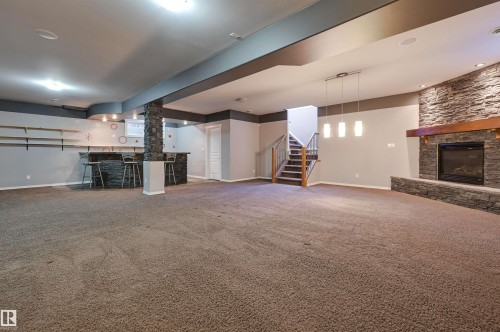 1514 Palmer Close, Edmonton, AB - Indoor With Fireplace