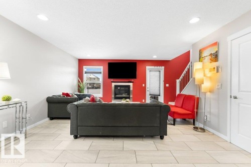 5254 20 Avenue, Edmonton, AB - Indoor With Fireplace
