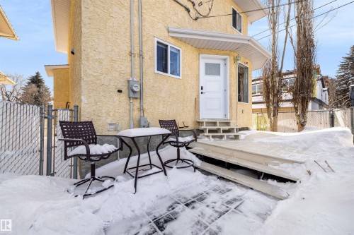 8818 Rowland Road, Edmonton, AB - Outdoor With Deck Patio Veranda