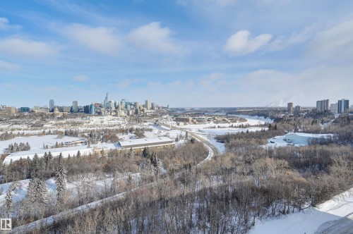 1302 10721 Saskatchewan Drive, Edmonton, AB - Outdoor With View