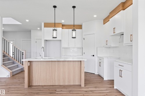 5002 53 Ave, Calmar, AB - Indoor Photo Showing Kitchen