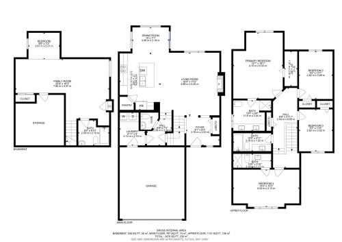 View of property floor plan - 1532 37C Avenue, Edmonton, AB - Other