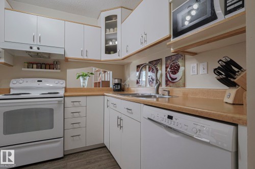 6 3839 76 Street, Edmonton, AB - Indoor Photo Showing Kitchen With Double Sink