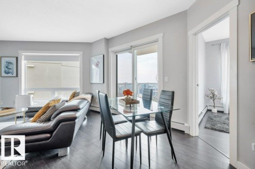 2107 10226 104 Street, Edmonton, AB - Indoor Photo Showing Dining Room