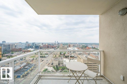 2107 10226 104 Street, Edmonton, AB - Outdoor With Balcony With View