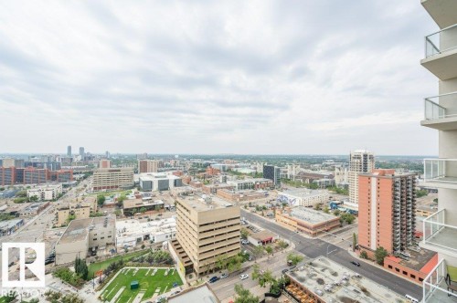 2107 10226 104 Street, Edmonton, AB - Outdoor With Balcony With View