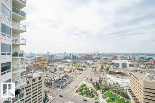 2107 10226 104 Street, Edmonton, AB - Outdoor With Balcony With View