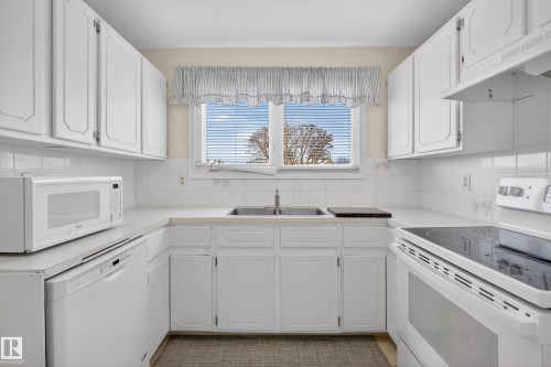 1004 61 Street, Edmonton, AB - Indoor Photo Showing Kitchen With Double Sink