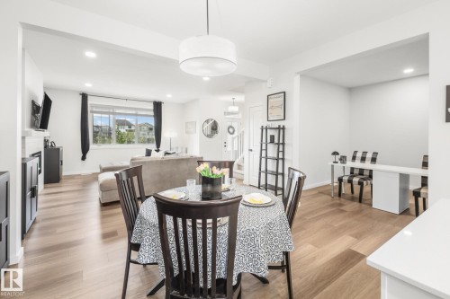7012 54 Avenue, Beaumont, AB - Indoor Photo Showing Dining Room