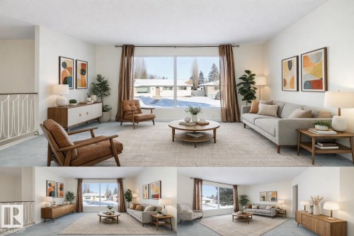 10951 35A Avenue, Edmonton, AB - Indoor Photo Showing Living Room