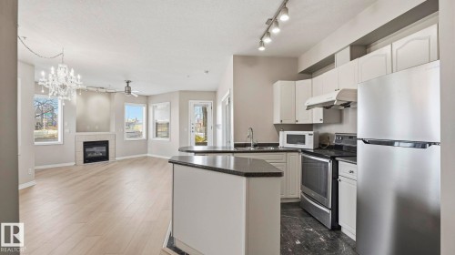101 10346 117 Street, Edmonton, AB - Indoor Photo Showing Kitchen