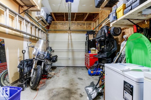 50 Meridian Loop, Stony Plain, AB - Indoor Photo Showing Garage