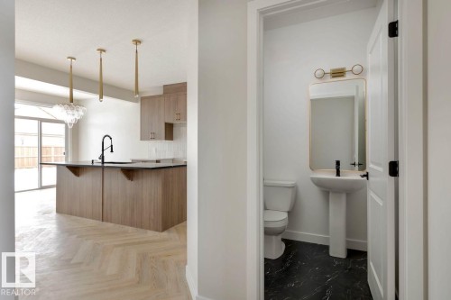 2827 65 Street, Edmonton, AB - Indoor Photo Showing Kitchen