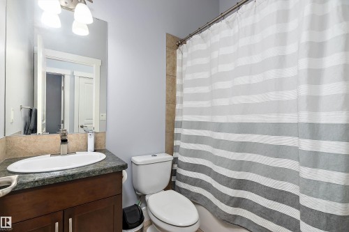 Full bathroom featuring vanity and toilet - 1409 Westerra Bay, Stony Plain, AB - Indoor Photo Showing Bathroom