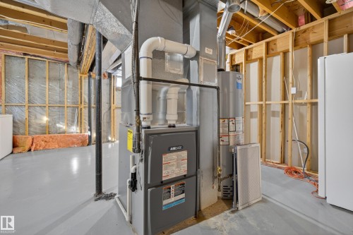 3801 33 Avenue, Leduc, AB - Indoor Photo Showing Basement