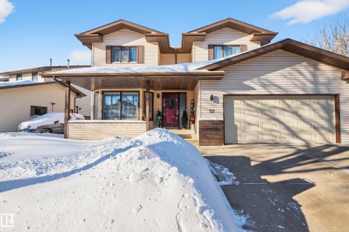 52 Langholm Drive, St. Albert, AB - Outdoor With Facade