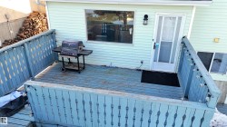 Wooden deck with grilling area - 