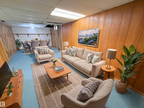 129 A St. Andrews Drive, Stony Plain, AB - Indoor Photo Showing Basement